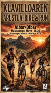 KLAVILLOAREN APUSTUA: BIKE & RUN @ Auditorio Álvaro Aldunate Sada