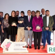 Acto de entrega de los Premios Revivae 2026. Fotografía publicada en Diario de Navarra